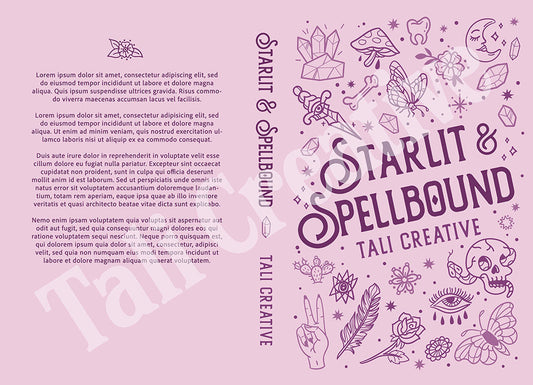 Starlit & Spellbound Premade Book Cover