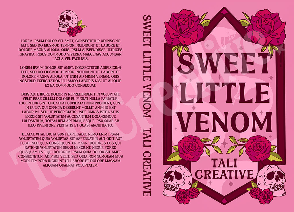 Sweet Little Venom Premade Book Cover