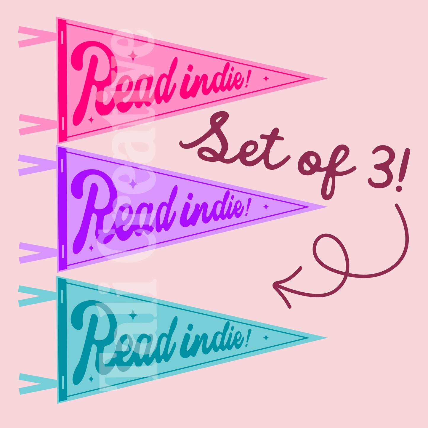 Read Indie! 3-Pack Premade Graphic