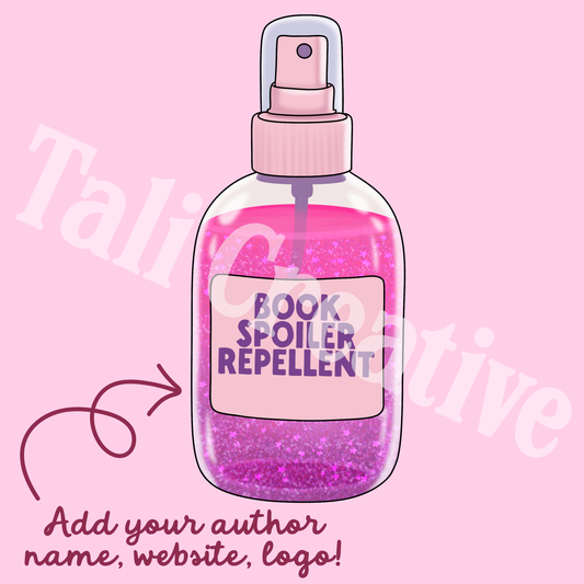 Book Spoiler Repellent Premade Graphic